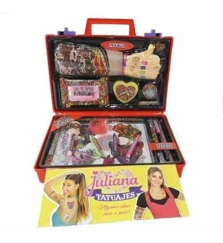 Juegos y Juguetes Valijita Juliana Tatuajes 0