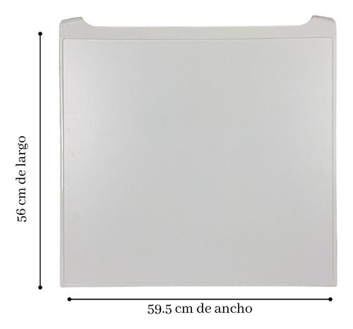 Tapa Encimera Blanco Para Lavarropas Ariston Original 2