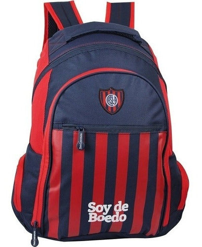 Official San Lorenzo Sports School Backpack - Licensed Urban Bag 10