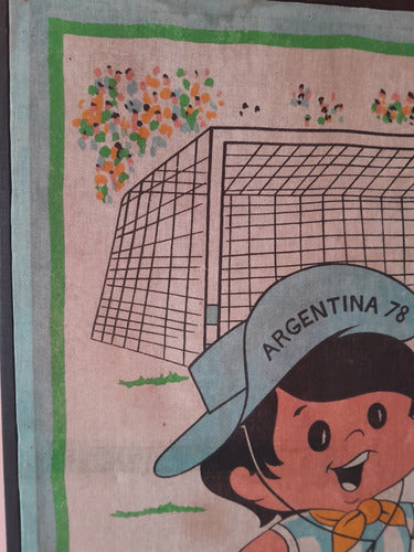 Cuadro En Tela Mascota Del Mundial Argentina 1978 2