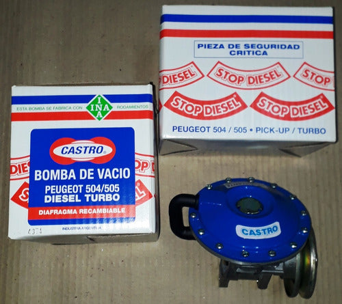 Castro Vacuum Pump - Peugeot 504 505 XD2 - Diesel 7