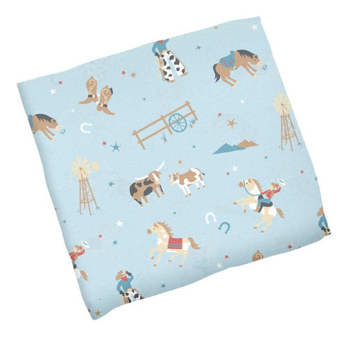 Swaddle De Muslin Faroeste - Stephen Joseph 1