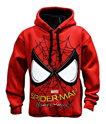 Viva la Pepa Spiderman Double Print Super Plush Hoodie 4