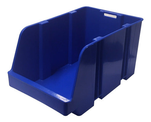 HARDEST 10 Stackable Plastic Organizer Bins 1plh 10x8.6x16 1