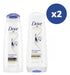 Kit Shampoo Acondicionador Dove Reconstruccion Completa 0