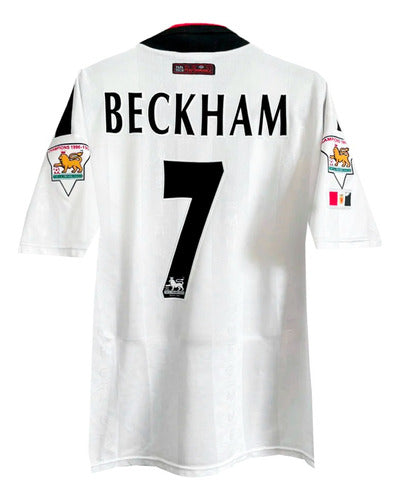 Umbro Manchester United 1996/97 #7 Beckham Adult Jersey 2