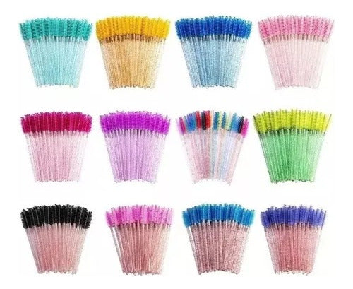 Disposable Eyelash Comb Brush Extensions X50 Pcs 6