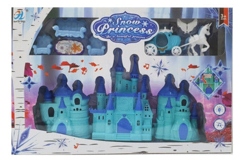 Yifeng Castle Princesses with Light/Sound and Frozen-Like Accessories 0