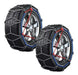 JC Snow and Mud Chains Cd230 Rodado 215/75-15 and 215/55-17 3