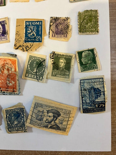 Coleccion De 40 Sellos Antiguos I 1