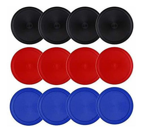 Kasteco 12 Units of 25 Inch Air Hockey Pucks 0