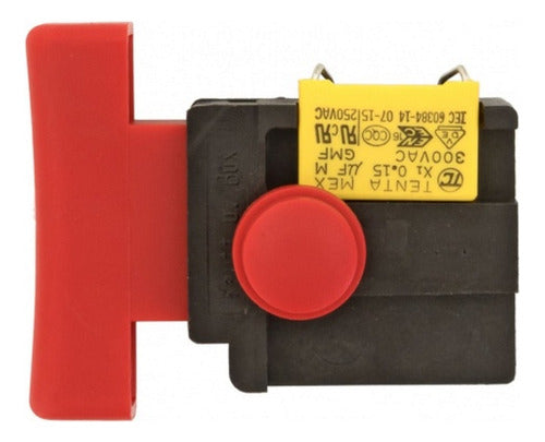 Metabo Repuesto Interruptor Pulsador Lijadora SXE450 3408910 0