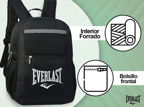 Everlast Original Urban Sports School Backpack Reinforced 2