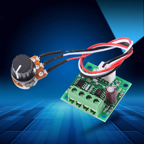 Topincn Controlador De Velocidad Del Motor Dc 1.8v A 15v 2a 2