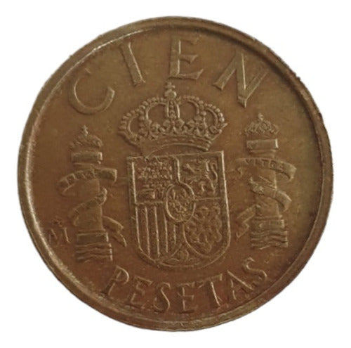 Moneda 100 Pesetas España Año 1984 1