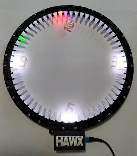 HAWX Rgb Digital Clock With Online Synchronization 2