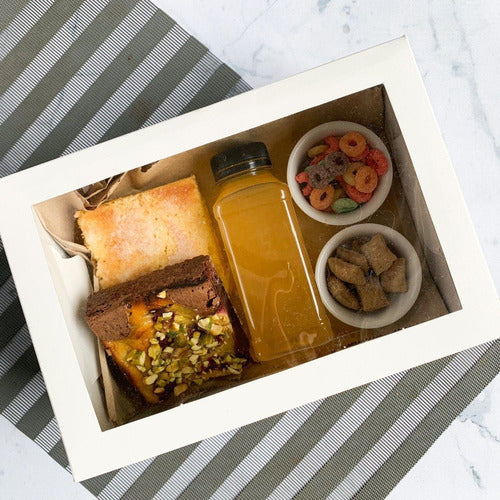 Medium Breakfast Box with Acetate Window x 10 - Fullfesta 4