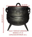 Cast Iron Cauldron 10 L + Frying Basket - Free Shipping 1