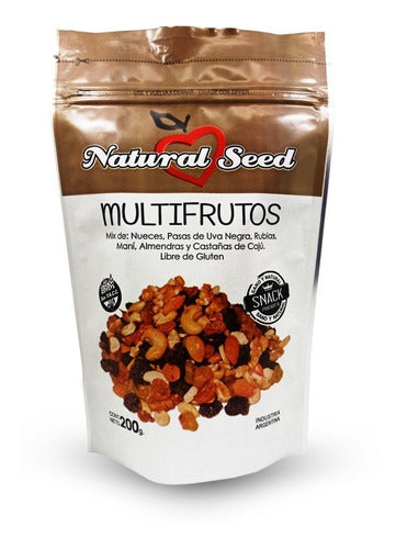 Natural Seed Multifrutos 200 Grs - Pack of 3 Units 1