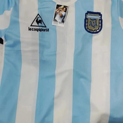 Argentina 1986 Home Jersey - Maradona 1
