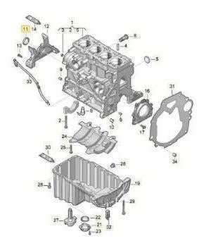 Reten De Distribucion Vw Bora Golf Vento Amarok Tdi Sabo 1