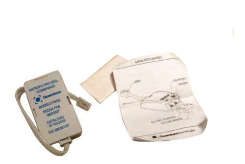 Quantum ADSL Microfilters Double/Combined Splitter Model 04G5 1