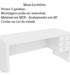 Mesa Para Escritório Me4113 Mdp Branco - Gran Belo 4