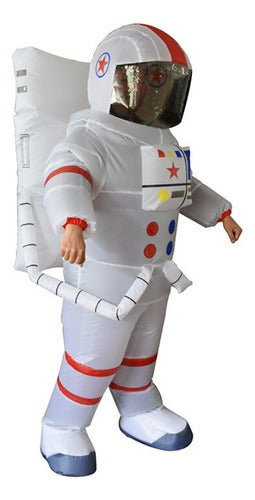 Generic Inflatable Adult Astronaut Costume Fun Parties 210cm 2