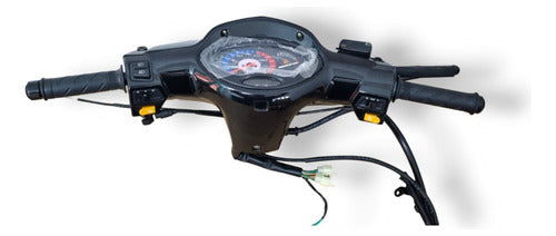 Mondial Complete Headlight Assembly LD 110y (Including Optics, Turn Signals, Caliper, etc.) 7