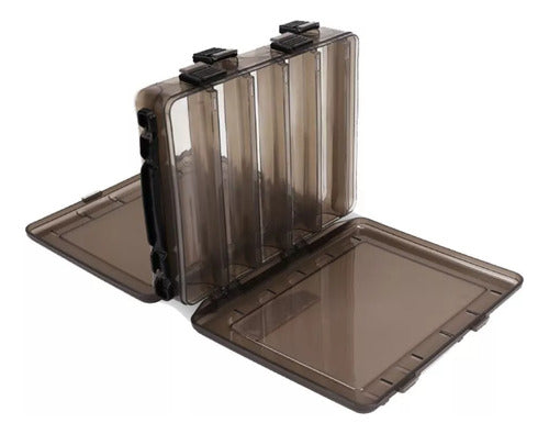 Caja Organizador Tsurinoya Doble D28 4 Vientos 2