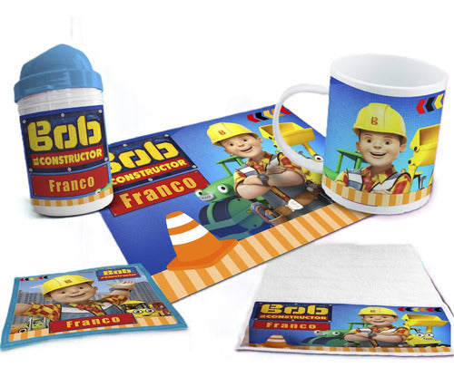 Plantillas Set Jardin Sublimar Diseños Bob El Constructor 2 0