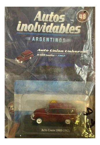 Salvat Revista Auto Inolvidables Argentinos 49 Union 1000 Universal 0