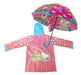 Wabro Piloto Y Paragua Impermeable Infantil Lluvia Hello Kitty 0