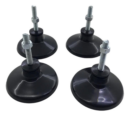 Silboreventos Kit 4 Adjustable Oscillating Feet for Pool Tables 3