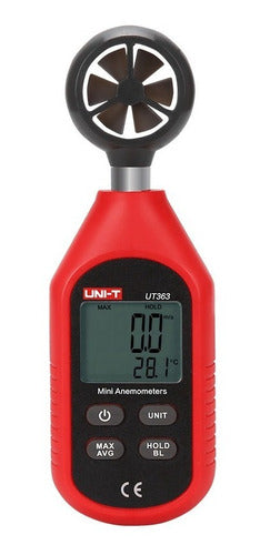 Anemometro Termometro  Digital Compacto Uni-t Ut363 Electro 4