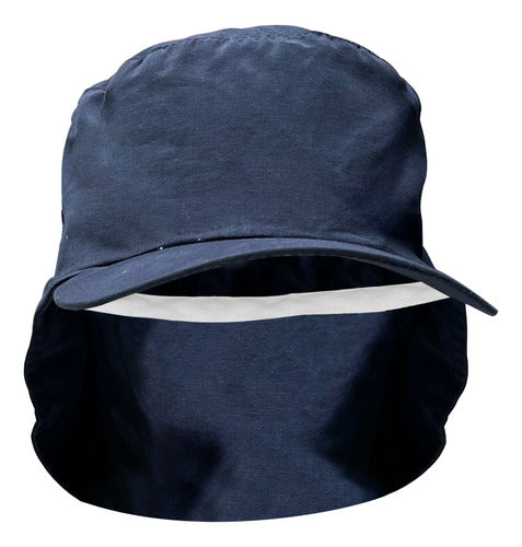 Fishing Hat with Neck Flap and Adjustable Cord 2