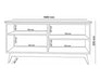 Aparador Modular - Rack Tv Led Lcd - Living - Arrime Buffet 4