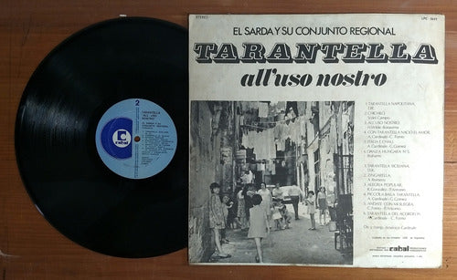 El Sarda Tarantella Alluso Nostro Disco Lp Vinilo 1