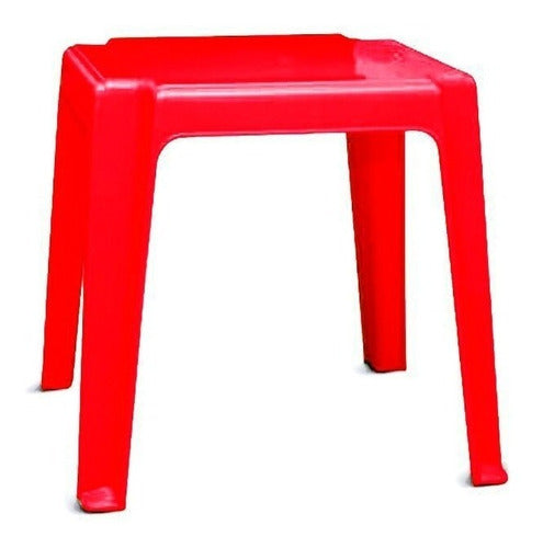 Square Stackable Plastic Carolina Table by Colombraro 5