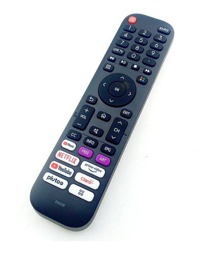 Remote Control EN2I30 for Smart Hisense, BGH, Noblex, Sanyo TVs 1
