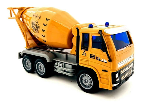 Friction Cement Truck Toy by Giantoys 0