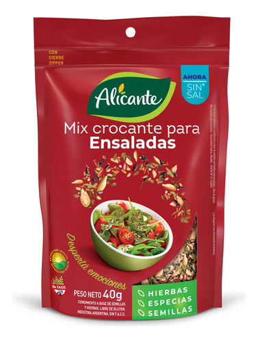 Alicante Mix Crocante Para Ensaladas 40g (pack X 4) 1