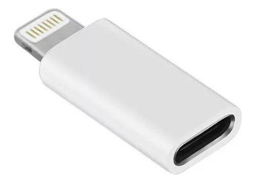 USB to iPhone Adapter, Male to USB C Female 0