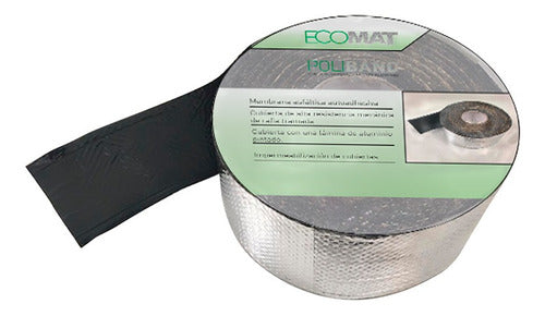 Ecomat Waterproof Adhesive Asphalt Membrane with Aluminum 10cm 0