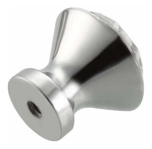 uxcell Pull Knob - 2 Tiradores - Simil Cristal 2