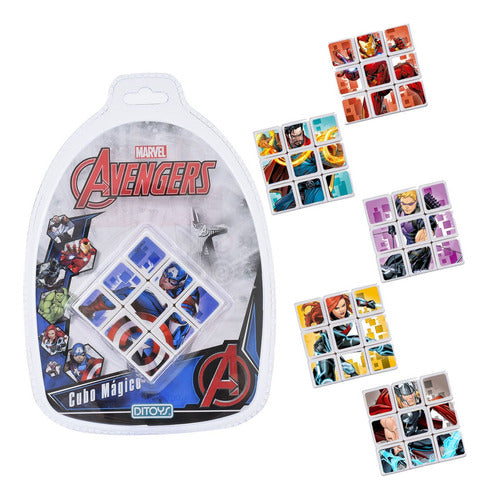 El Mundo del Juguete Cubo Magico Avengers 3 X 3 Marvel 1