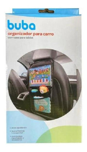 Organizador De Carro Porta Treco Com Case Para Tablet Buba 0