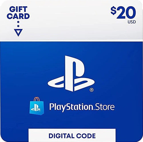 Tarjeta Playstation Network 20 Usd Psn Usa Ps4 | Mvd Store 0