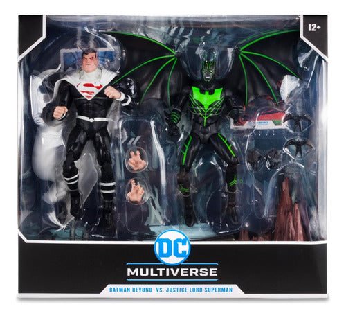 McFarlane Set Muñeco Batman Beyond Vs Justice Lord Superman 6