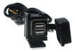 Adaptador Extension Doble Usb Toma Din Moto Ducati Bmw Hella 1